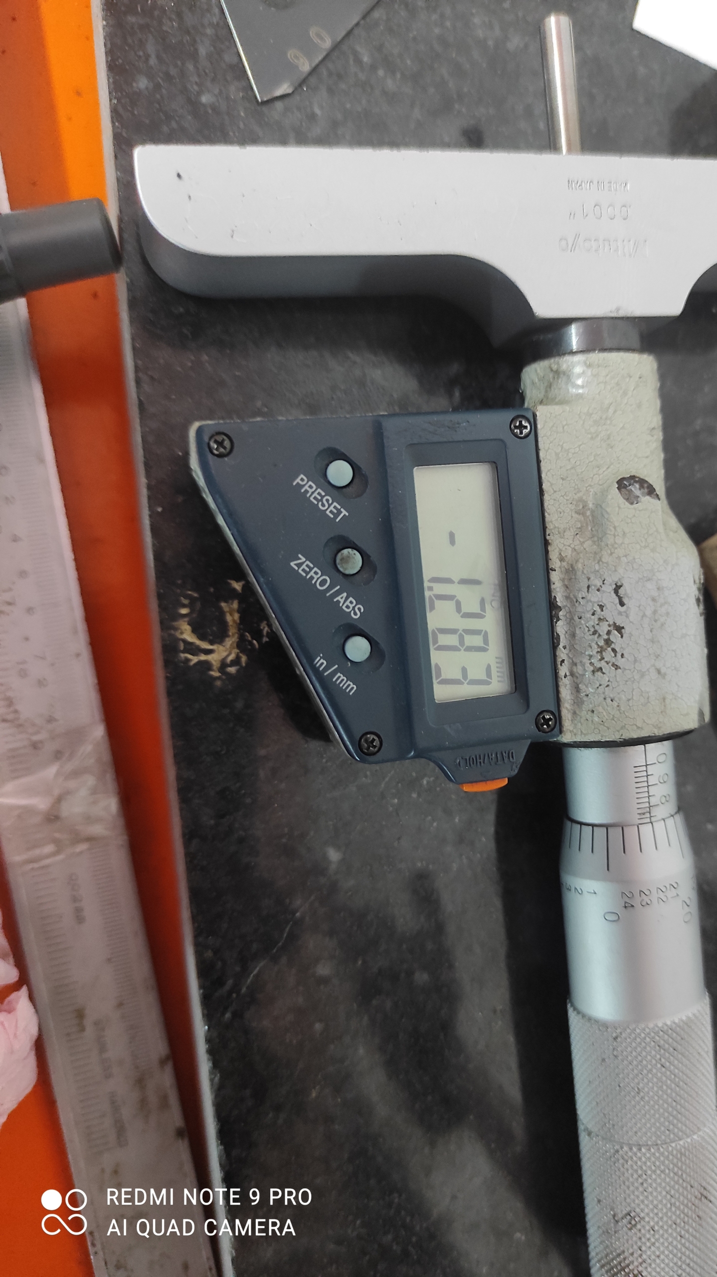 عمق سنج دیجیتال مارک Mitutoyo ژاپن اصلی